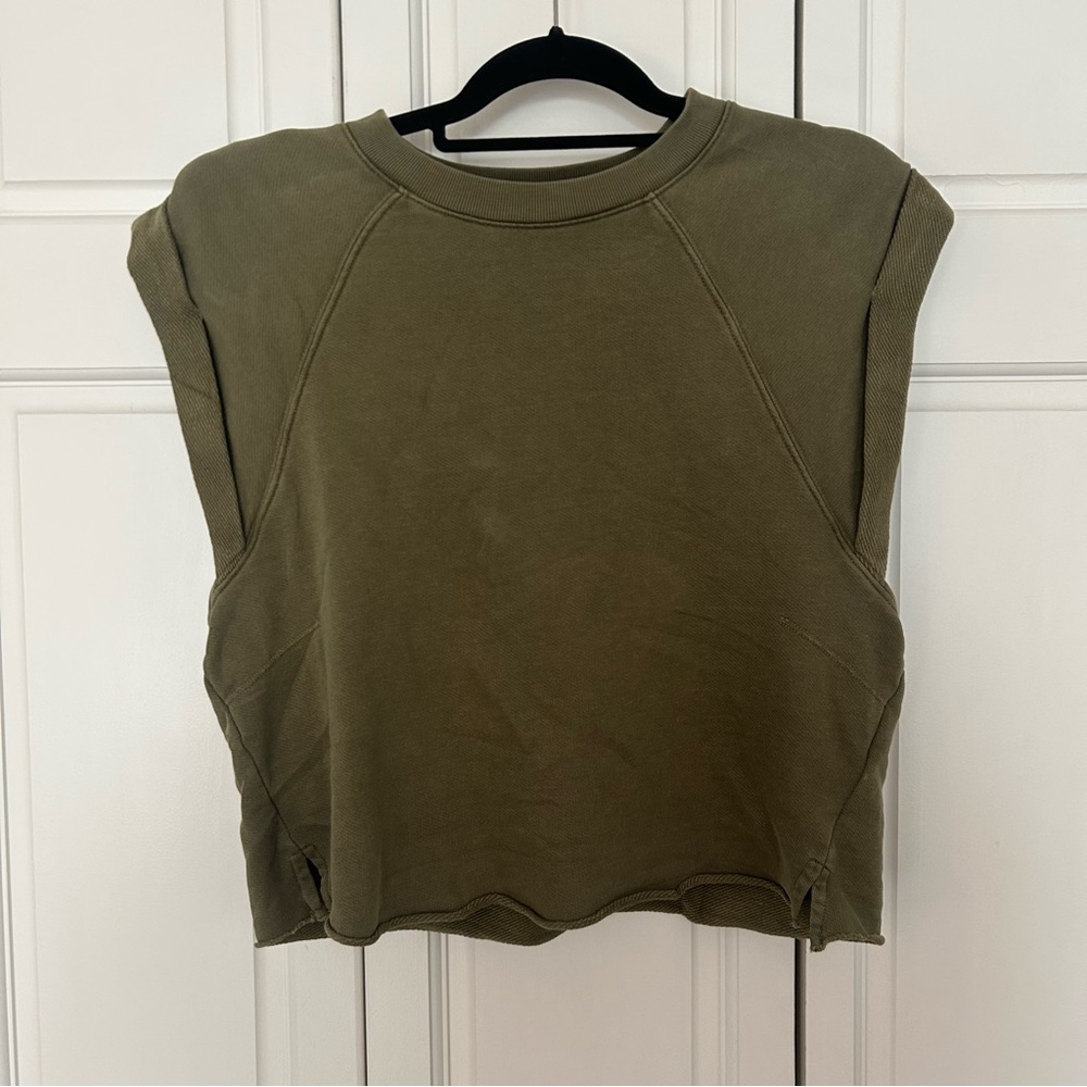 Frame Olive Green Top